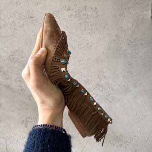 Flat Arizona suede brown