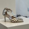 Décolleté Velia platino