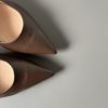 Décolleté nappa cioccolato Décolleté nappa cioccolato