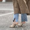 Slingback Cappuccina bicolor