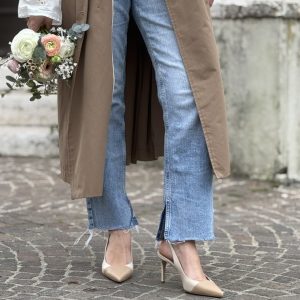Alternative view of Slingback Cappuccina bicolor