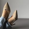 Slingback cocco beige