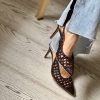 Slingback Leonie testa di moro