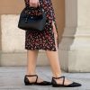 Flat Manon nappa nera