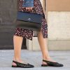 Flap bag nera Cuoieria Fiorentina