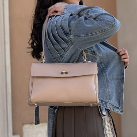 Borsa Lalina rosa cipria