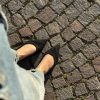 Slingback Margherita black