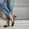 Slingback Perla combi moro