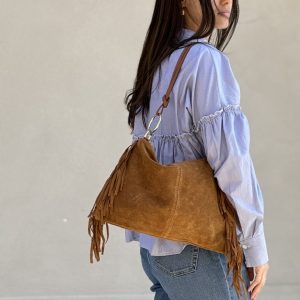 Alternative view of Borsa Boho frange (vari colori)