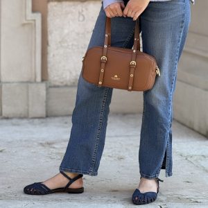 Alternative view of Borsa Eva duffle cuoio Cuoieria Fiorentina