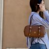 Borsa Eva duffle cuoio Cuoieria Fiorentina