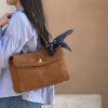 Borsa Lalina suede cuoio