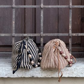 Borsa Caramella rafia (vari colori)