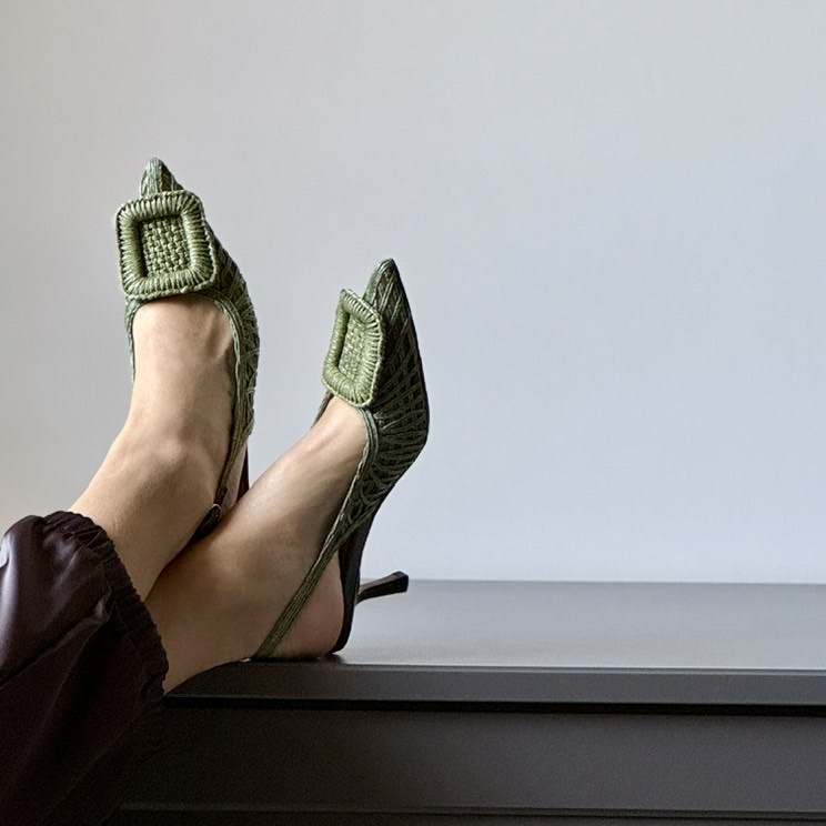 Slingback Hazel kaki Bibi Lou Slingback Hazel kaki Bibi Lou - immagine 2