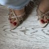 Sandalo Mabel satin nude