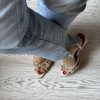 Sandalo Mabel satin nude