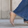 Slingback Eclissi rose' gold