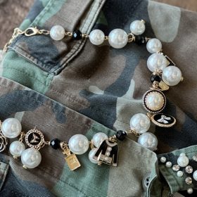Girocollo charms perle