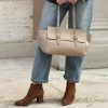 Borsa Isidora beige