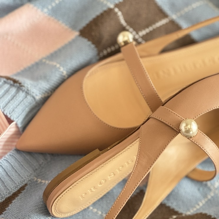 Slingback nappa nude Prosperine Slingback nappa nude Prosperine - immagine 4