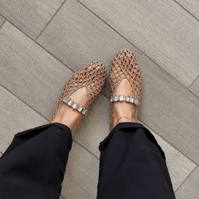 Flat Parigi rose' gold