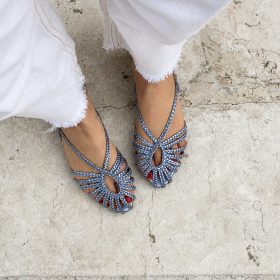Slingback Hingham azzurro chiaro