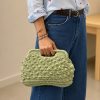 Clutch rafia nocciolina (vari colori)