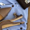 Slingback oasi testa di moro