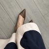 Slingback oasi testa di moro