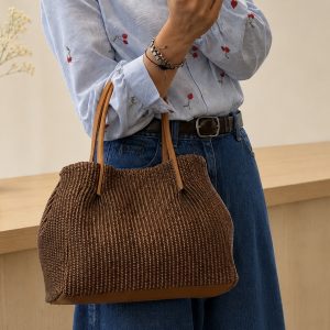 Alternative view of Shopper combi rafia (vari colori)