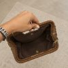 Clutch rafia nocciolina (vari colori)
