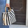 Secchiello righe combi Black and White