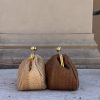 Clutch rafia naturale big (vari colori)