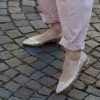 Flat glitter platino