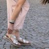 Sandalo platform Avola bronzo