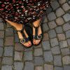 Sandalo Jeida platform black